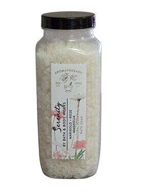 Bath & Body Works Aromatherapy Serenity Essential Oil Bath Salt Soak Marigold